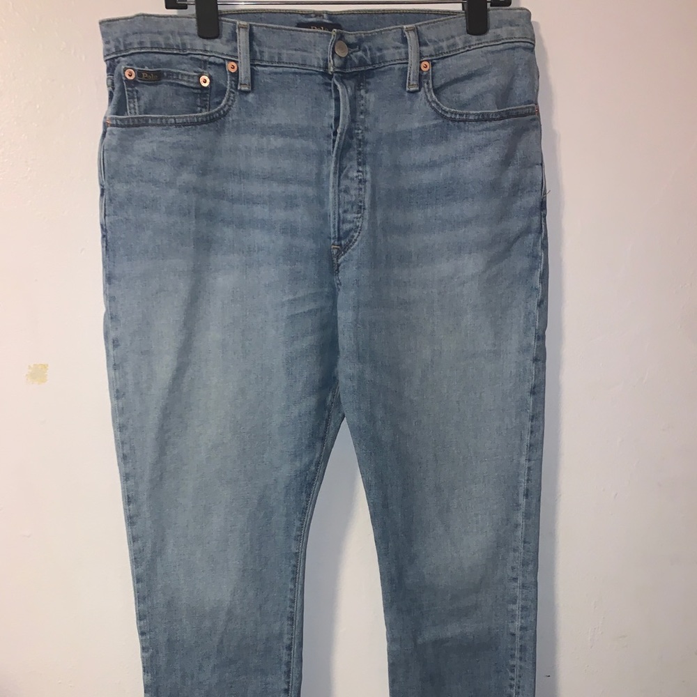 Polo Ralph Lauren Callen High Rise Raw Hem Jeans